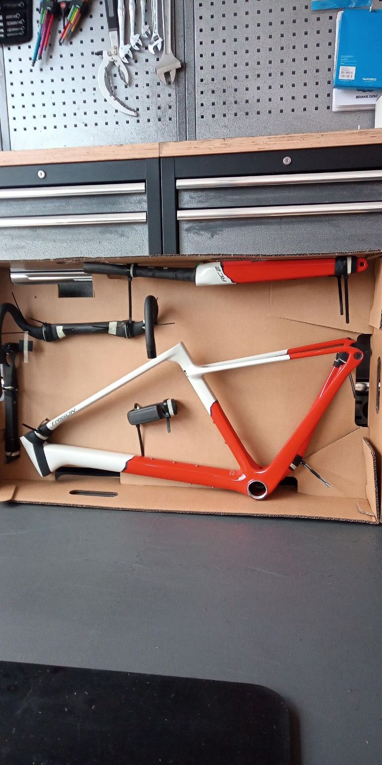 Used trigon TRIGON RC2 Talla S Frameset 2026 Road & Gravel, Red — image 2 of 5