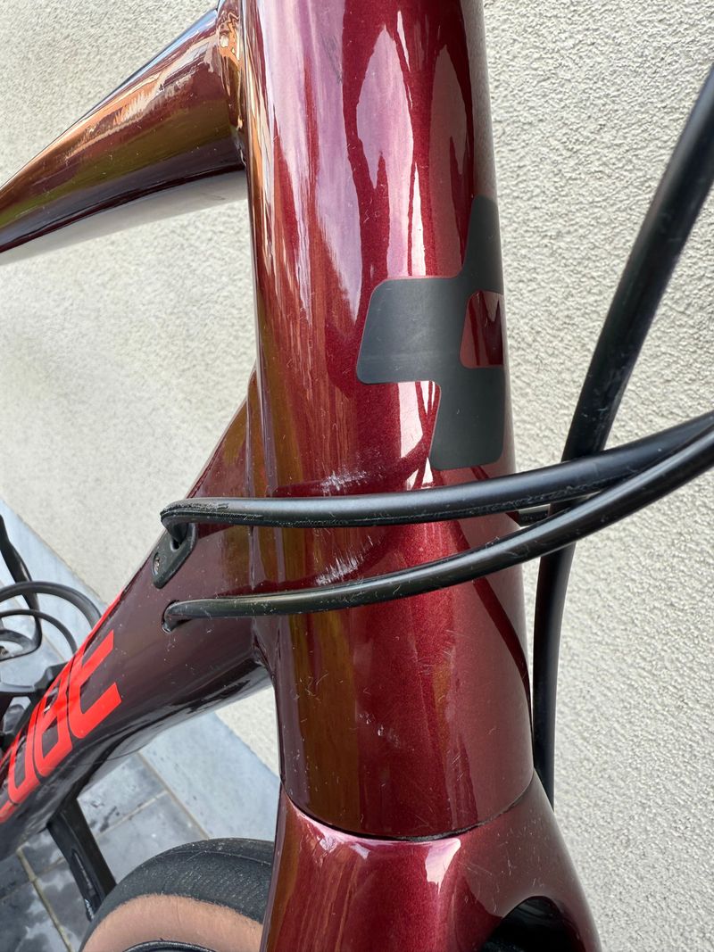 Gebrauchtes CUBE ATTAIN SLX 2023 2023 Road & Gravel, Rot — Bild 11 von 12