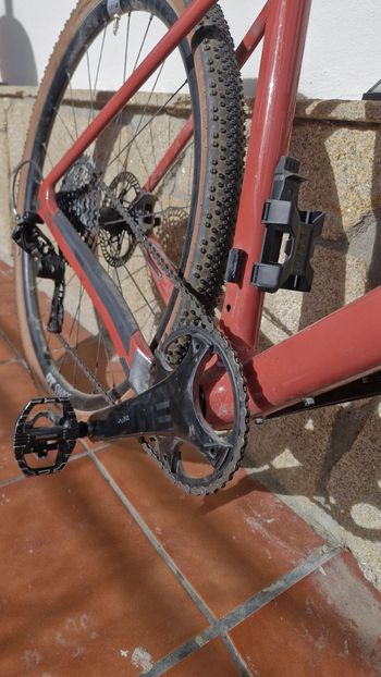 Used Canyon Grizl CF SL 8 1by EKAR 2024 2024 Road & Gravel, Rot — image 3 of 6