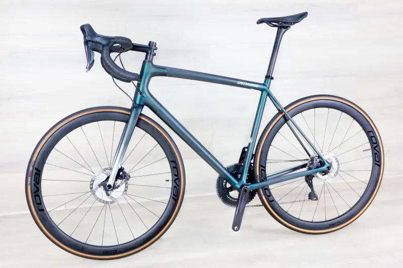 Used Specialized Aethos Pro 2023 Road & Gravel, Green — image 6 of 18