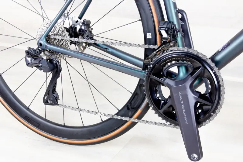 Used Specialized Aethos Pro 2023 Road & Gravel, Green — image 7 of 18