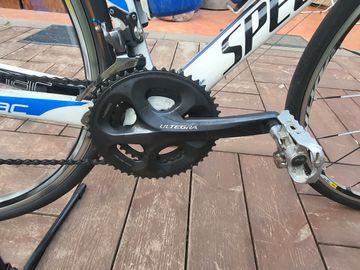 Used Specialized Tarmac Comp Mid-Compact 2012 2012 Road & Gravel, White — image 3 of 20