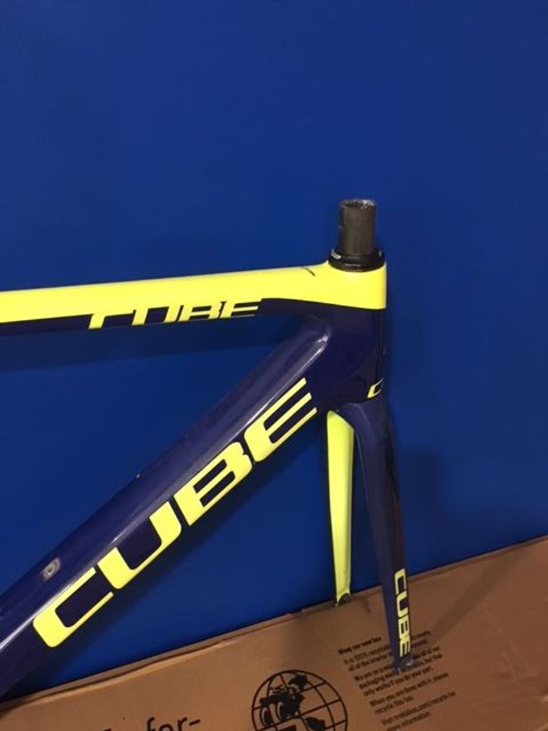 Used CUBE LITENING C:68 SL 2018 Frameset 2018 Road & Gravel, Blue — image 3 of 7