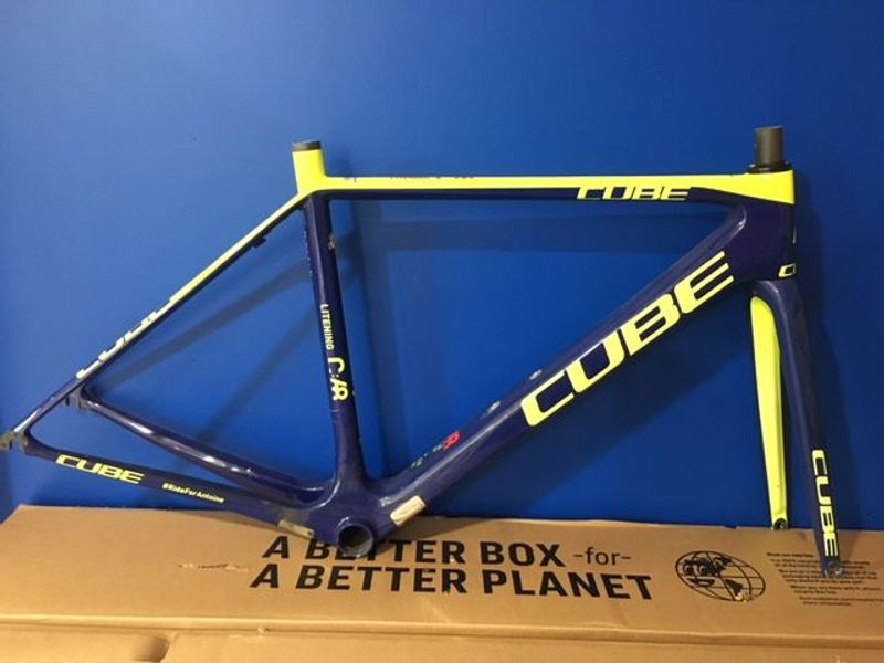 Used CUBE LITENING C:68 SL 2018 Frameset 2018 Road & Gravel, Blue — image 1 of 7