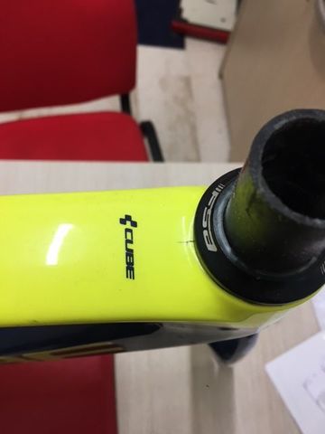 Used CUBE LITENING C:68 SL 2018 Frameset 2018 Road & Gravel, Blue — image 7 of 7