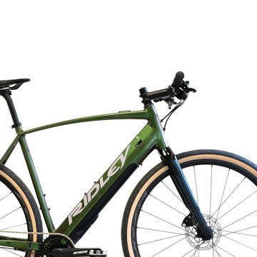 Gebrauchtes Ridley Kanzo-E Fazua FB MicroShift 2025 Urban, Grün — Bild 3 von 4