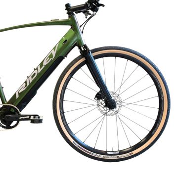 Gebrauchtes Ridley Kanzo-E Fazua FB MicroShift 2025 Urban, Grün — Bild 4 von 4