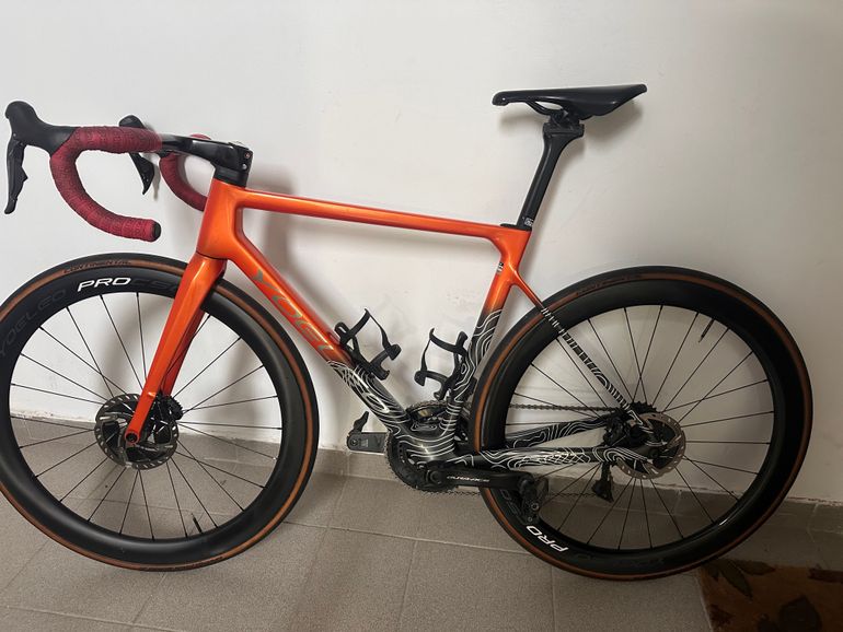Used Yoeleo R11 Team MenTorise 2024 Road & Gravel, Orange — image 2 of 4