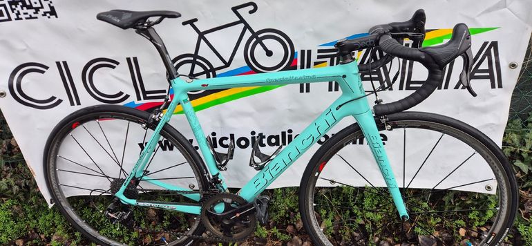 Used Bianchi Bianchi Specialissima Cv 55 2018 Road & Gravel, Grün — image 1 of 7