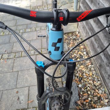 Used CUBE Stereo Shimano Deore 2020 Mountainbike, Blue — image 3 of 9