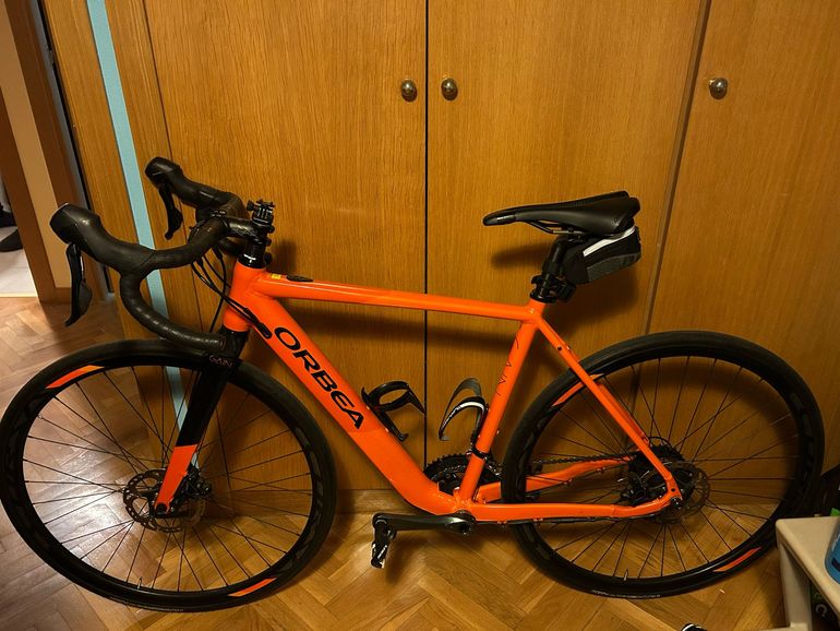 Used Orbea Gain Shimano Tiagra 2019 Road & Gravel, Orange — image 2 of 3
