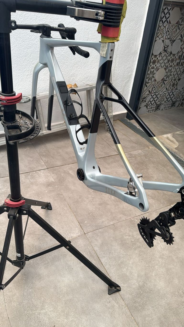 Used Seka Exaero Frameset 2026 Road & Gravel, Light Gray — image 5 of 5