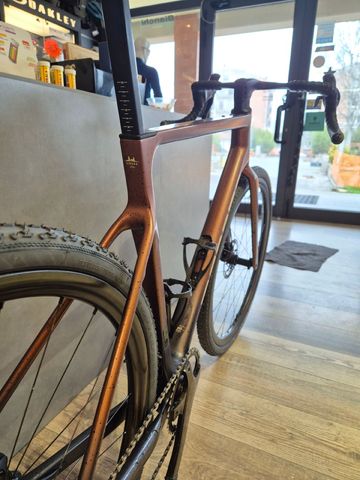 Megamo Silk Campagnolo Ekar 2024 Road & Gravel usato, Nero — immagine 12 di 12
