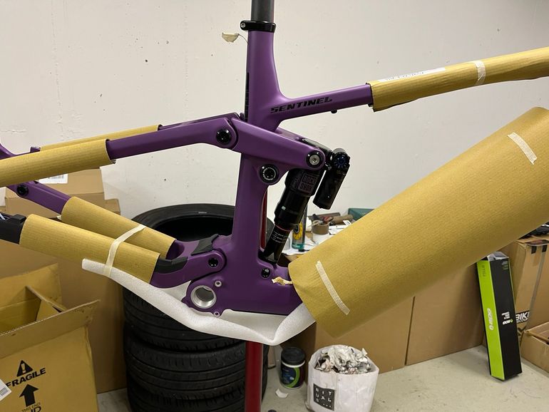 Used Transition Transition Sentinel V3 Carbon, L, Custom X01 Build, Neu! 2026 Mountainbike — image 4 of 19