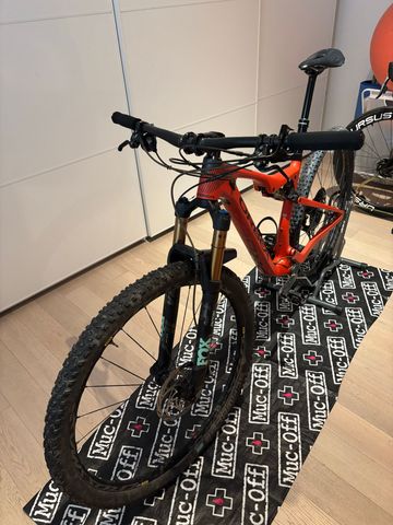 Gebrauchtes Orbea Oiz SRAM X01 Eagle AXS 2021 Mountainbike, Orange — Bild 2 von 10