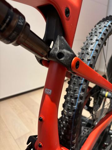 Gebrauchtes Orbea Oiz SRAM X01 Eagle AXS 2021 Mountainbike, Orange — Bild 7 von 10
