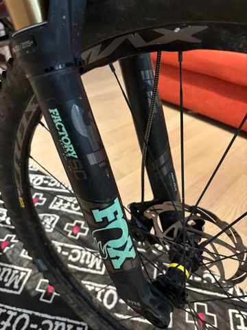 Gebrauchtes Orbea Oiz SRAM X01 Eagle AXS 2021 Mountainbike, Orange — Bild 10 von 10