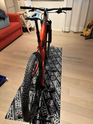 Gebrauchtes Orbea Oiz SRAM X01 Eagle AXS 2021 Mountainbike, Orange — Bild 5 von 10
