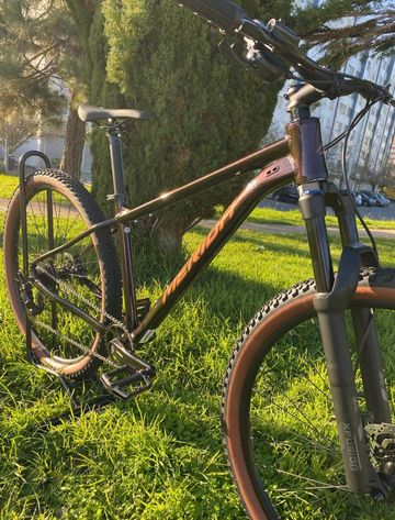 Merida BIG NINE 40 2026 2026 Mountainbike usato, Viola — immagine 5 di 5