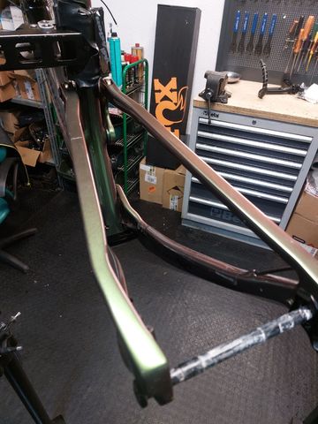 Tweedehands Lee Cougan Crossfire 428 Frameset 2025 Mountainbike — afbeelding 5 van 6