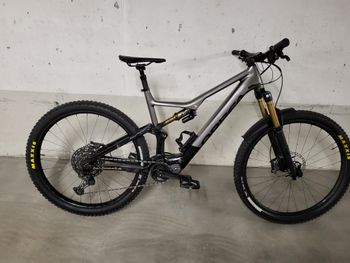 Used Orbea RISE H10 2022 2022 Mountainbike, Light Gray, 29 — image 2 of 12