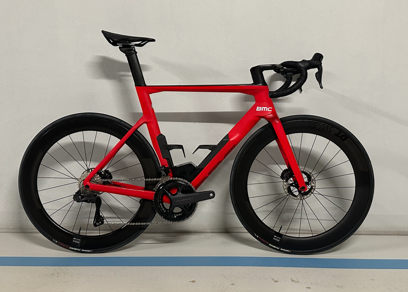 Used BMC Timemachine ROAD 01 TWO 2023 2023 Road & Gravel, Red — image 1 of 5