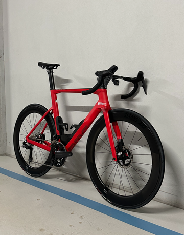 Used BMC Timemachine ROAD 01 TWO 2023 2023 Road & Gravel, Red — image 2 of 5