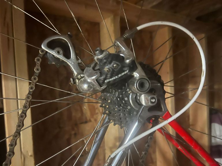 Used Eddy Merckx SLX 1990 Road & Gravel, Red — image 5 of 6