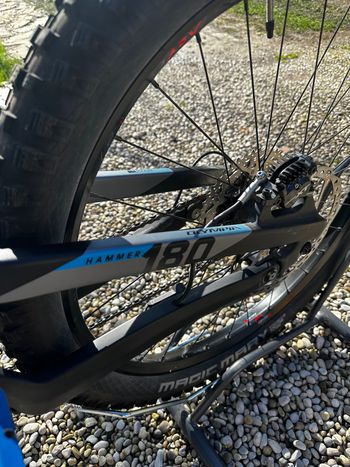 Used Olympia HAMMER PRIME 2018 Mountainbike, Nero — image 13 of 25