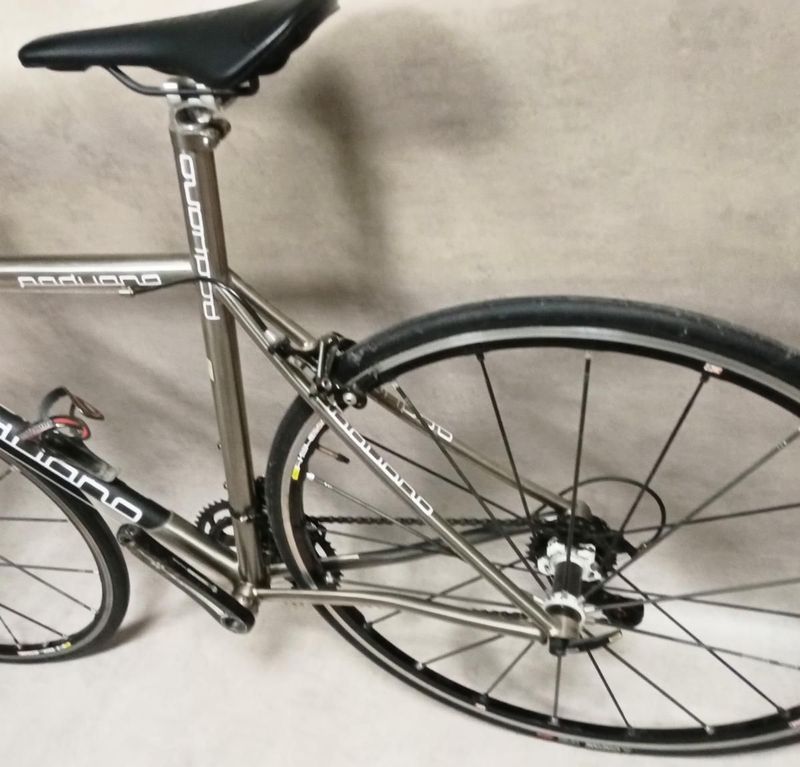 Used Paduano titane carbone TITANIUM CARBONE 2000 Road & Gravel, Light Gray — image 9 of 10