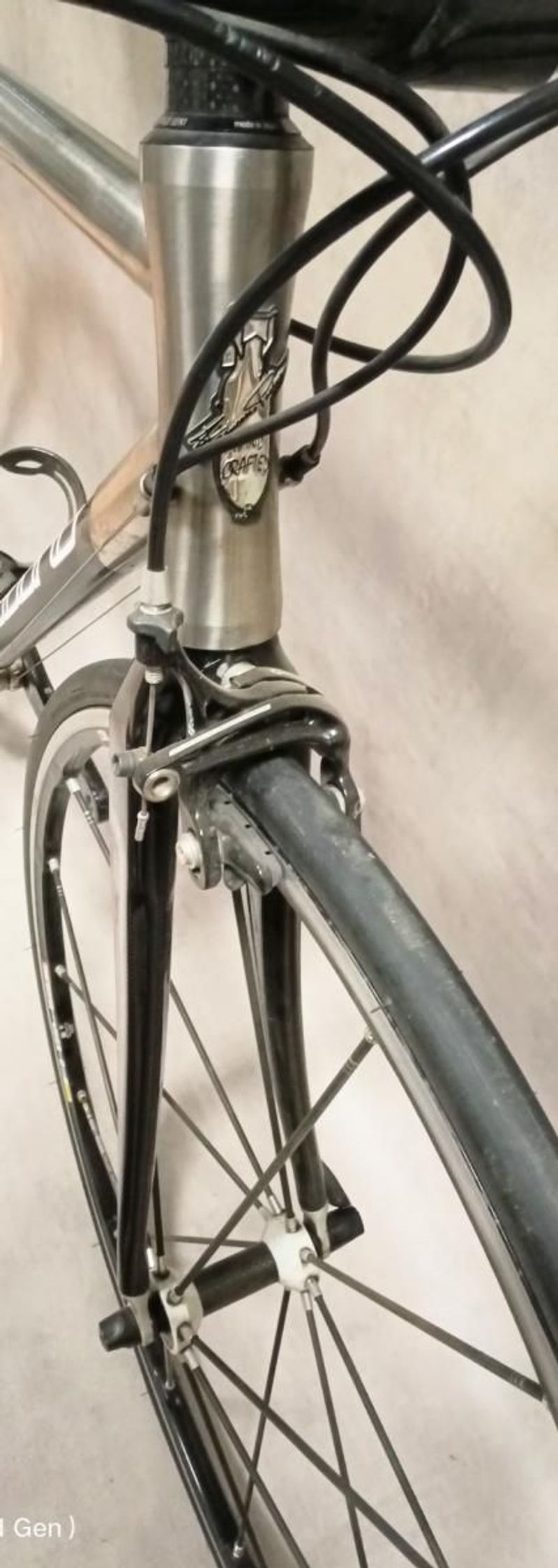 Used Paduano titane carbone TITANIUM CARBONE 2000 Road & Gravel, Light Gray — image 7 of 10