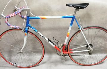 Gebrauchtes Peugeot Racing Replica 1990 Road & Gravel, Blau — Bild 8 von 11