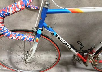Gebrauchtes Peugeot Racing Replica 1990 Road & Gravel, Blau — Bild 10 von 11