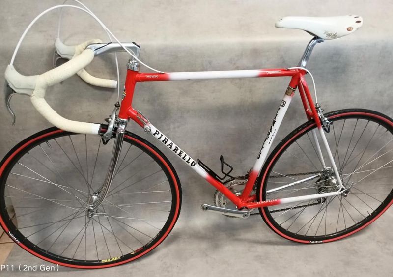 Used Pinarello Treviso 1990 Road & Gravel, Red — image 9 of 9