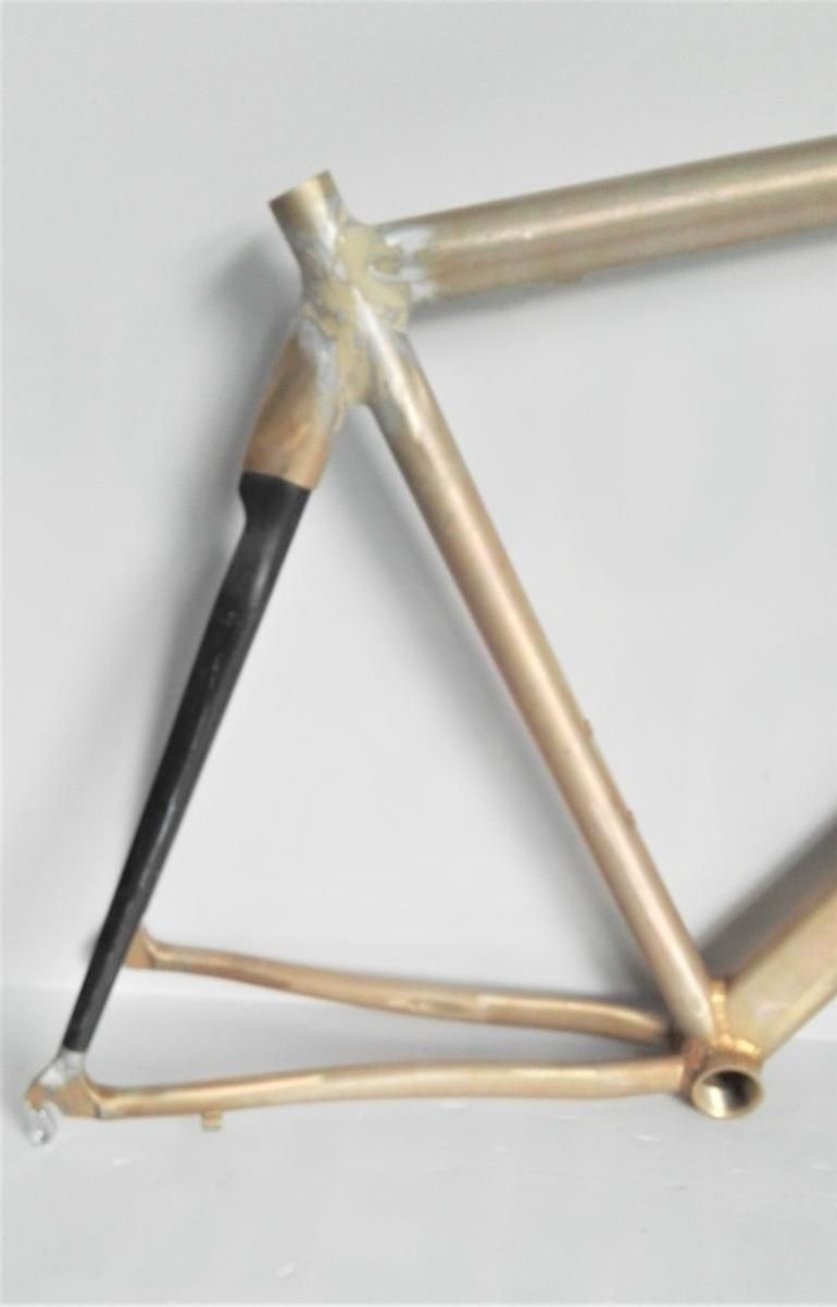 Used altec ALU WISHBONE CARBONE ALTEC Frameset 1995 Road & Gravel, Light Gray — image 2 of 4
