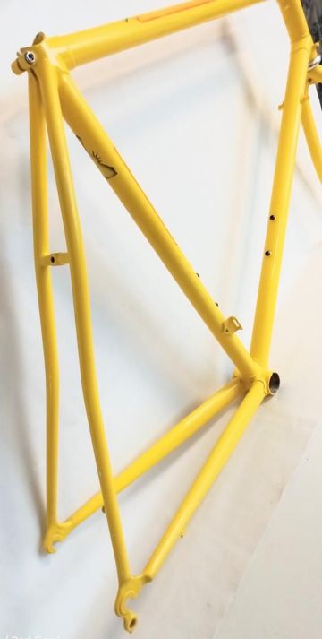 Used CROMOR STELL Frameset 1990 Road & Gravel, Orange — image 2 of 7