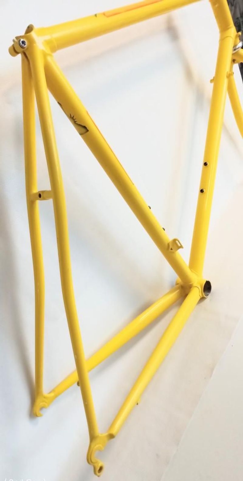 Used CROMOR STELL Frameset 1990 Road & Gravel, Orange — image 2 of 7