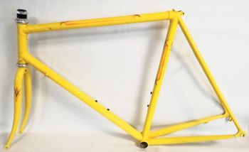 Used CROMOR CROMOR STELL Frameset 1990 Road & Gravel, Naranja — image 7 of 7