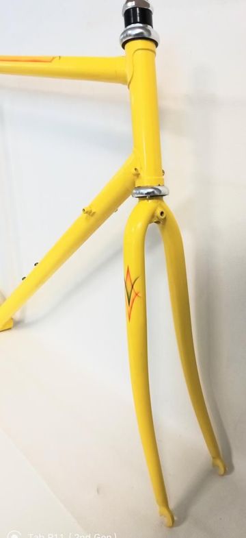 Used CROMOR STELL Frameset 1990 Road & Gravel, Orange — image 6 of 7
