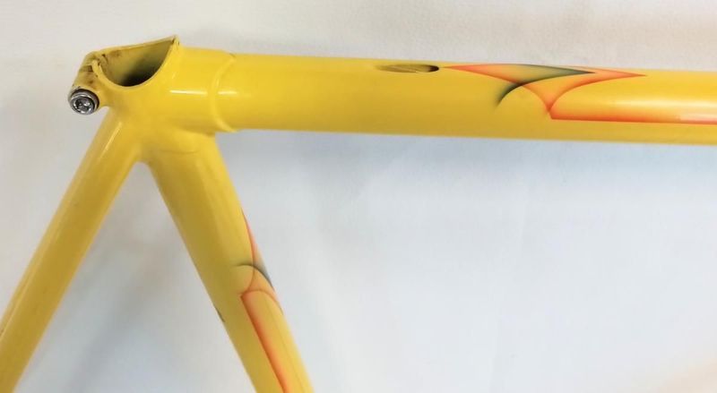 Used CROMOR STELL Frameset 1990 Road & Gravel, Orange — image 4 of 7