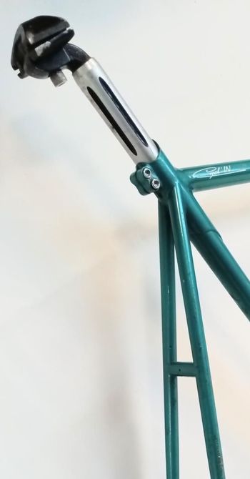 Used pista Cyclin Pista Frameset 1985 Road & Gravel, Green — image 2 of 6