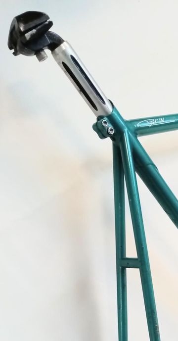 Used pista Cyclin Pista Frameset 1985 Road & Gravel, Green — image 2 of 6
