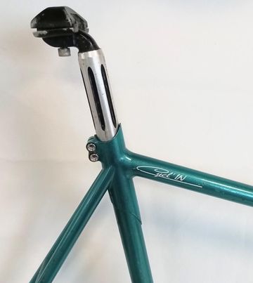 Used pista Cyclin Pista Frameset 1985 Road & Gravel, Green — image 3 of 6