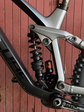 Used CUBE TWO15 HPC SLT 2023 2023 Mountainbike, Light Gray, 29 — image 5 of 6