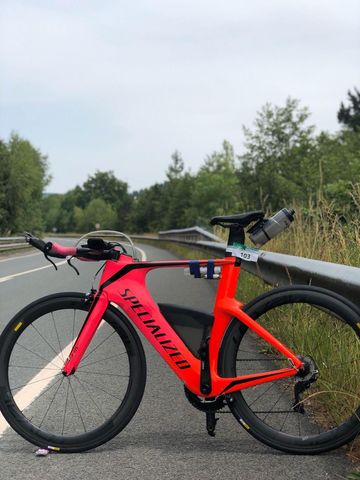 Gebrauchtes Specialized Shiv Shimano Dura Ace 2019 Road & Gravel, Rot — Bild 2 von 6