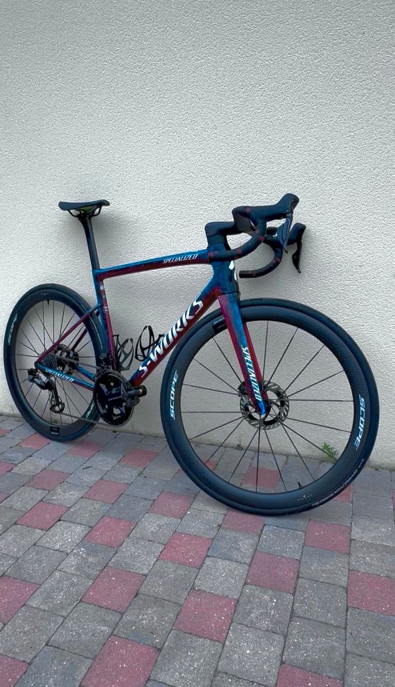 Used Specialized S-Works Tarmac SL8 - Shimano Dura-Ace Di2 2026 2026 Road & Gravel, Blue — image 2 of 4