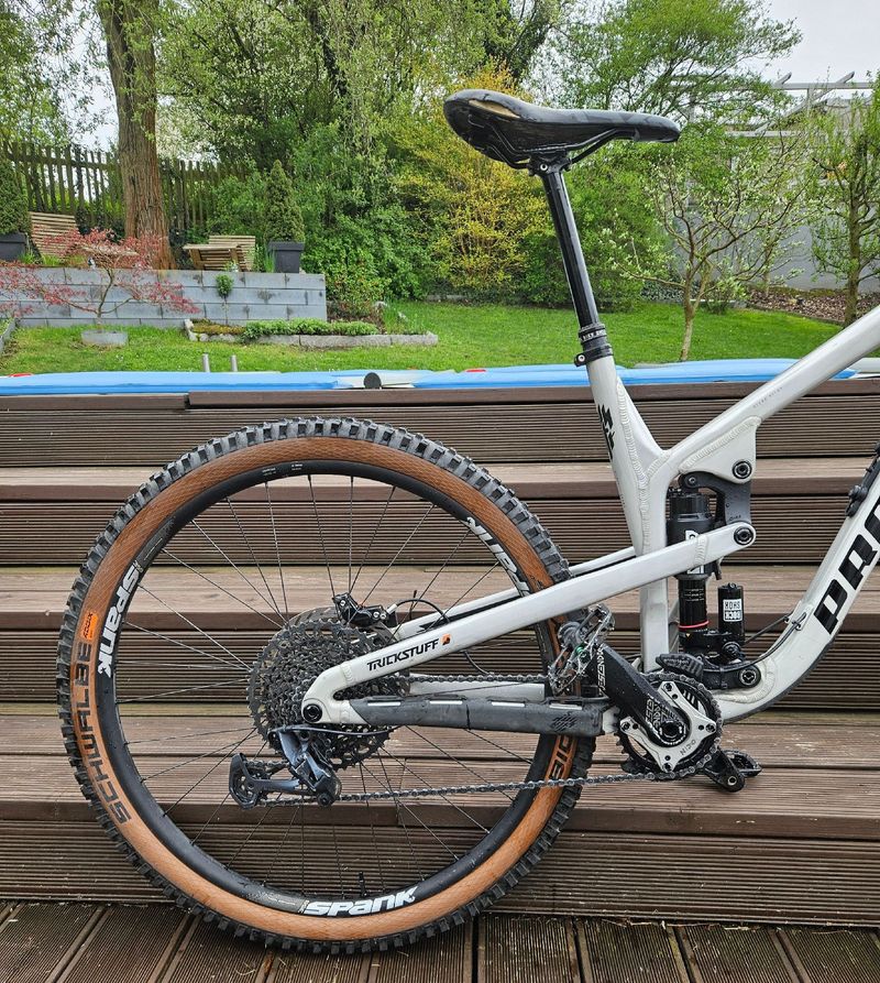 Used Propain Spindrift SRAM GX Eagle 2023 Mountainbike, Light Gray — image 7 of 16