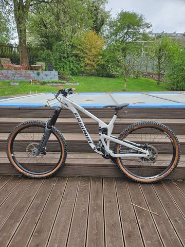 Used Propain Spindrift SRAM GX Eagle 2023 Mountainbike, Light Gray — image 12 of 16