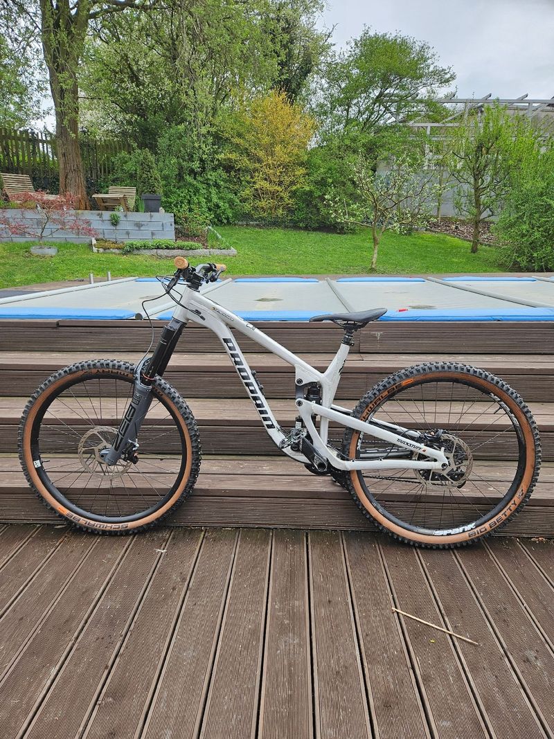 Used Propain Spindrift SRAM GX Eagle 2023 Mountainbike, Light Gray — image 12 of 16