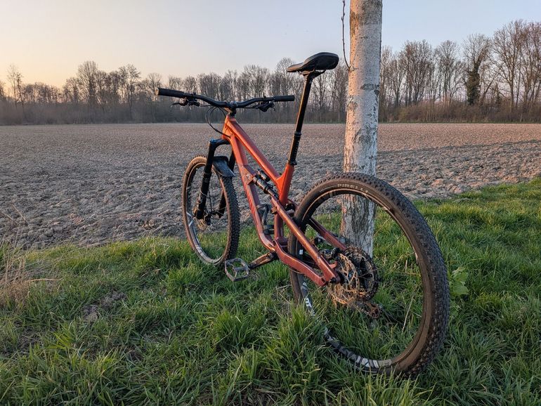 Used Canyon Spectral 125 AL 6 2023 2023 Mountainbike, Arancione — image 6 of 14